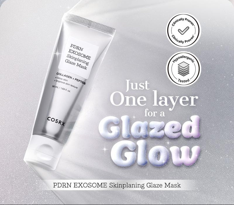 PDRN Exosomes Skinplaning Glaze Mask